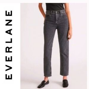 Everlane The Original Cheeky Jeans Black Size 24 NWOT